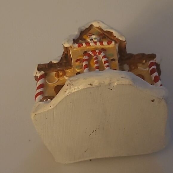 Ceramic Gingerbread House  Ornament - Picture 6 of 6